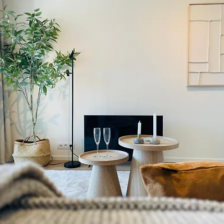 شقة Bubbles By Bloss, Familieappartement Met Terras أوستيند